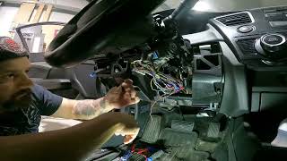 Tri County Kustomz  How to Install Honda Civic Idatastart Remote Starter [upl. by Absalom401]