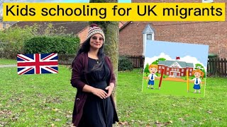 Child schooling for UK migrants  How to apply for school admission [upl. by Bora]