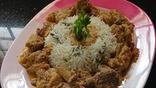 Mutton Kurma and Bagaria Rice Ghee Rice  Mutton Kurma recipe  Bagaria Rice recipe [upl. by Wenn]