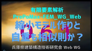 有限要素解析PrePoMaxFEMWGWeb 061（音声解説付き） [upl. by Rye]