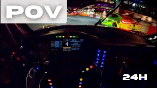 EPIC Night POV at the 24 Hours of Zolder in Porsche Cup [upl. by Adnorrehs519]