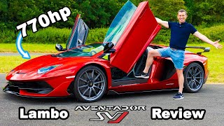 Lamborghini Aventador SVJ review  060mph 14mile amp brake test [upl. by Seek838]