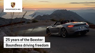 Boxster 25 Years Boundless Driving Freedom [upl. by Aivatnahs]