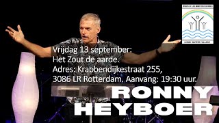 Het Zout der Aarde  Gast spreker Ronny Heyboer [upl. by Ynabe78]