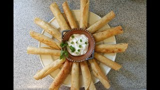 Chicken Taquitos Recipe [upl. by Lleinad]