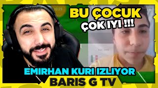 Barış G EMİRHAN KURİ  KOMİK MONTAJ İZLİYOR BU ÇOCUK ÇOK EĞLENCELİ [upl. by Dlared706]