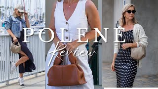 I FINALLY GOT MY HANDS ON POLENE BAGS FULL REVIEW AND LOOKBOOK  Beri and Numero Neuf bags [upl. by Nosila]