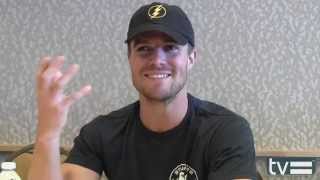 Stephen Amell Interview  Arrow Season 3 [upl. by Zigrang]