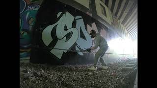 Trackside Graffiti ft SOME Urbex West London Location [upl. by Adeehsar]