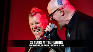 Metallica 30 Years at the Fillmore San Francisco CA  December 9 2011 [upl. by Pizor854]