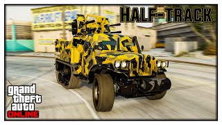 Bravado Halftrack Detailed Customization and Gameplay  GTA Online [upl. by Farro]