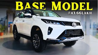 आधे CRORE की ❤️  Toyota Fortuner Legender BASE MODEL 2024 [upl. by Sharma]