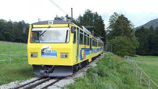 Wendelsteinbahn Bergfahrt  Sankt Margarethen [upl. by Irmine]