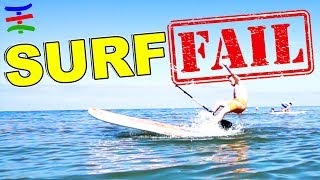 DAS PASSIERTE beim ERSTEN MAL SUP surfen 😲 Stand up Paddling FAIL 🌊 TipTapTube Family 👨‍👩‍👦‍👦 [upl. by Ruhtracm]