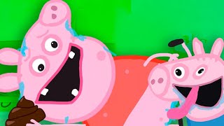 PEPPA PIG TRY NOT TO LAUGH [upl. by Einittirb]