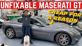 My CHEAP Maserati Is UNFIXABLE And Its Why You SHOULD Buy One [upl. by Huber]