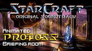 Protoss briefing room ▶️ Starcraft remastered [upl. by Kimbell609]