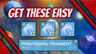 destiny 2 how to get phantasmal fragments [upl. by Aivatahs]