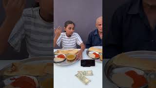 Child Vs Old Man 🤬 Winner Prize 1000₹ Cash  Masala Dosa Eating Challenge 🤑 Asmr Mukbang 🤬 [upl. by Nesila]