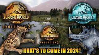 Jurassic World Evolution 2 Cretaceous Predator Pack  Announcement Trailer [upl. by Hpesojnhoj]