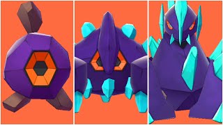 FULL ROGGENROLA EVOLUTION TEAM Shiny Roggenrola Shiny Boldore Shiny Gigalith [upl. by Llenart141]