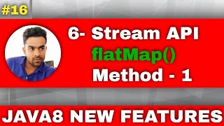 6Stream API  Explain about flatMap in java8  flatmap vs map java 8  CodingTrix [upl. by Mady]