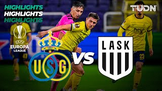 Union Saint Gilloise vs LASK  HIGHLIGHTS  UEFA Europa League 202324  TUDN [upl. by Ayotan]