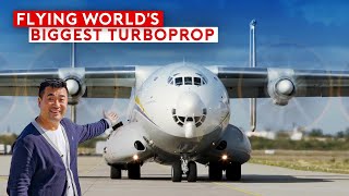 Flying The Worlds Biggest Turboprop  Antonov An22 [upl. by Sanburn]