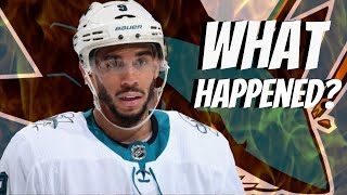 Whats Happening With Sharks Evander Kane [upl. by Necaj]