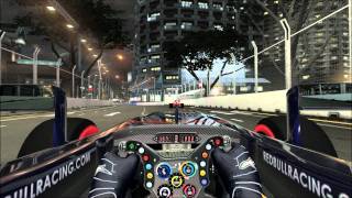 F1 2011 Replay Demo PC  Singapore [upl. by Anauqal]