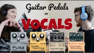 Guitar Pedals on VOCALS [upl. by Radloff]