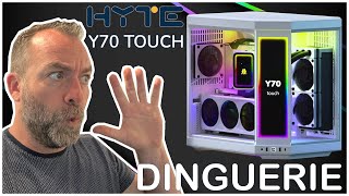 Ce boitier PC Y70 Touch par HYTE est complétement DINGUE [upl. by Chrysa]