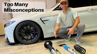 The Hard TRUTH About Running Coilovers On Your Sports Car [upl. by Wendelina512]