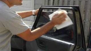 Car Maintenance  How to Clean Tinted Car Windows [upl. by Narayan858]