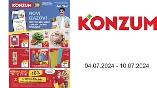 Konzum katalog HR  0407  10072024 [upl. by Comyns]