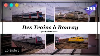 Des Trains à Bouray  Épisode 3 490 [upl. by Annor]