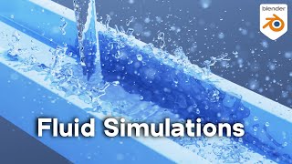 Fluid Simulations for Beginners 💦 Blender Tutorial [upl. by Castra28]