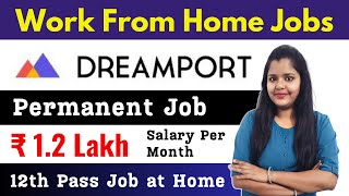 dreamport job  dreamport travel manager job  salary per month 12 lakh  work from home jobs 2024 [upl. by Gnilrets]