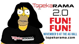 TOPEKARAMA 20 PROMO  NOVEMBER 9  AG HALL  TOPEKA KANSAS [upl. by Leasim445]