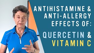 How Quercetin amp Vitamin C Are GREAT Antihistamines [upl. by Aohk]