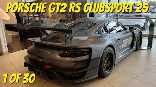 2022 Porsche GT2 RS Clubsport 25 [upl. by Abekam805]