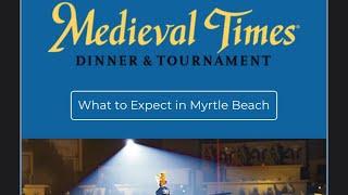 Medieval Times Myrtle Beach SC  Sport and Battles [upl. by Siravrat]