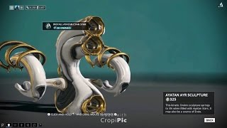 Warframe Ayatan stars installation into Ayatan Sculptures overview [upl. by Laniger]