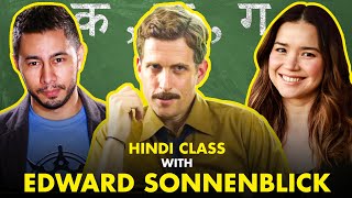 White Villain of Every Indian Film Teaches Us Hindi  Edward Sonnenblick  RRR Kesari Manikarnika [upl. by Burgener]