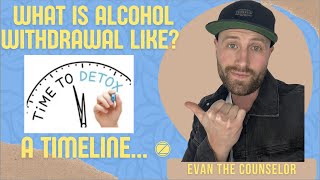 Alcohol Withdrawal Symptoms  A Detox Timeline and What To Expect [upl. by Eerbua]