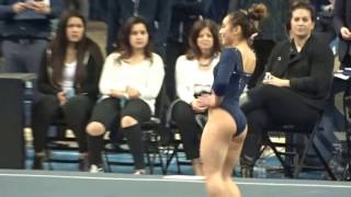 KATELYN OHASHI FLOOR ROUTINE Ucla Vs Bridgeport 22017 [upl. by Kalvin813]