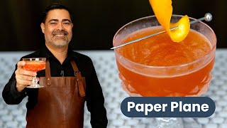 How to Craft a Paper Plane Cocktail [upl. by Ninahs]