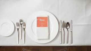 How To Set A Table For A Five Course Meal [upl. by Farrel]