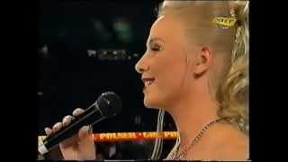 Danish amp Argentine National Anthems  sung by Anita Lerche in Parken [upl. by Aruol]