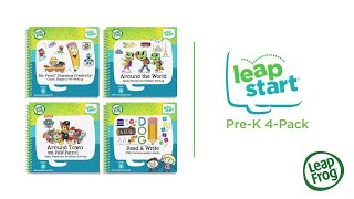 LeapStart PreK 4Pack  Demo Video  LeapFrog® [upl. by Anoyk983]